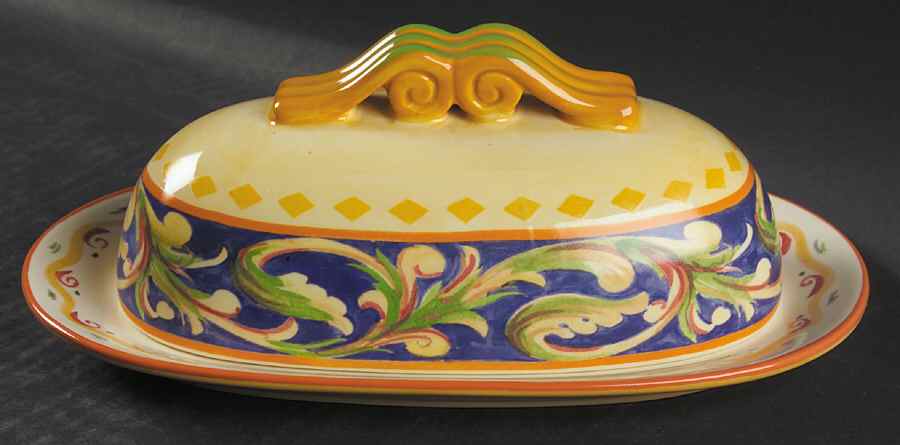 Villa Della Luna 1/4 Lb Covered Butter by Pfaltzgraff-1