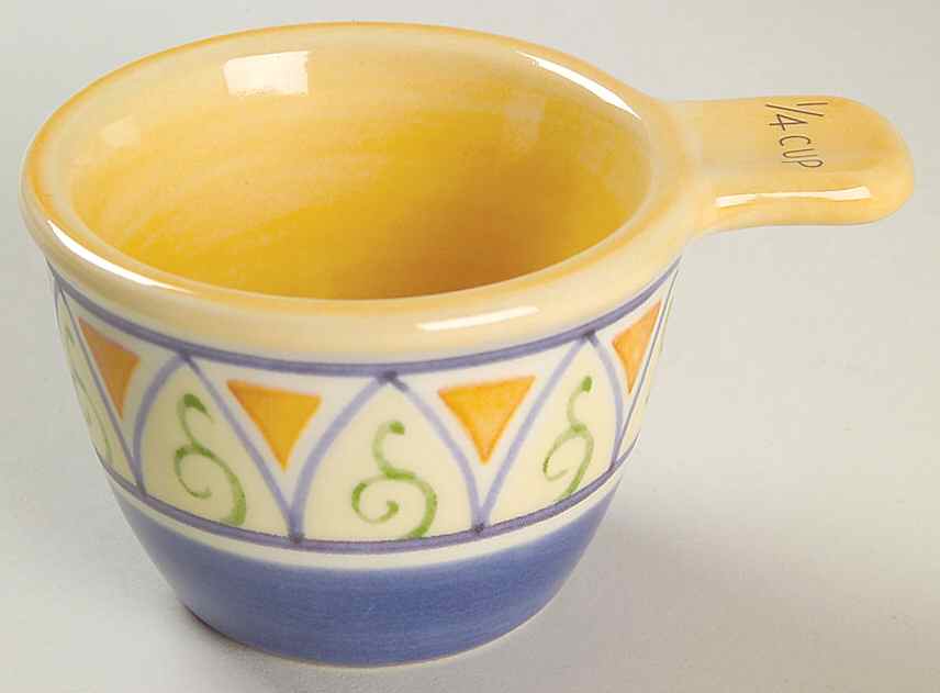 Villa Della Luna 1/4 Cup Measuring Cup by Pfaltzgraff-1
