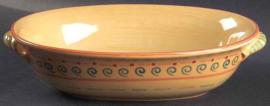 Villa Della Luna 10" Oval Vegetable Bowl by Pfaltzgraff-1