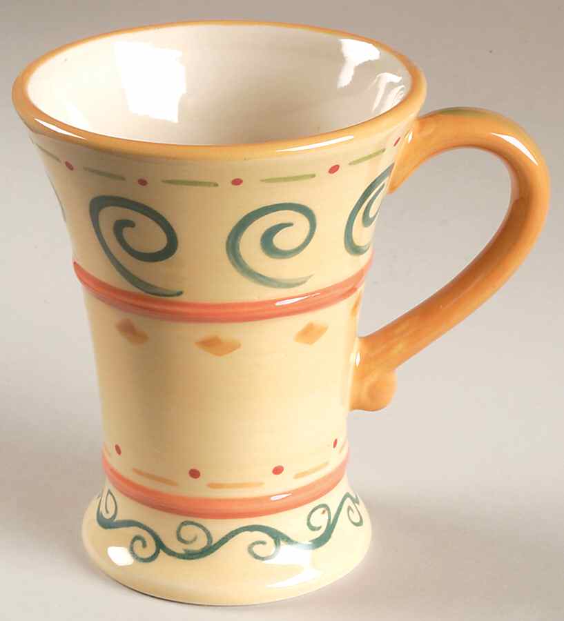 Villa Della Luna Pedestal Mug by Pfaltzgraff-1