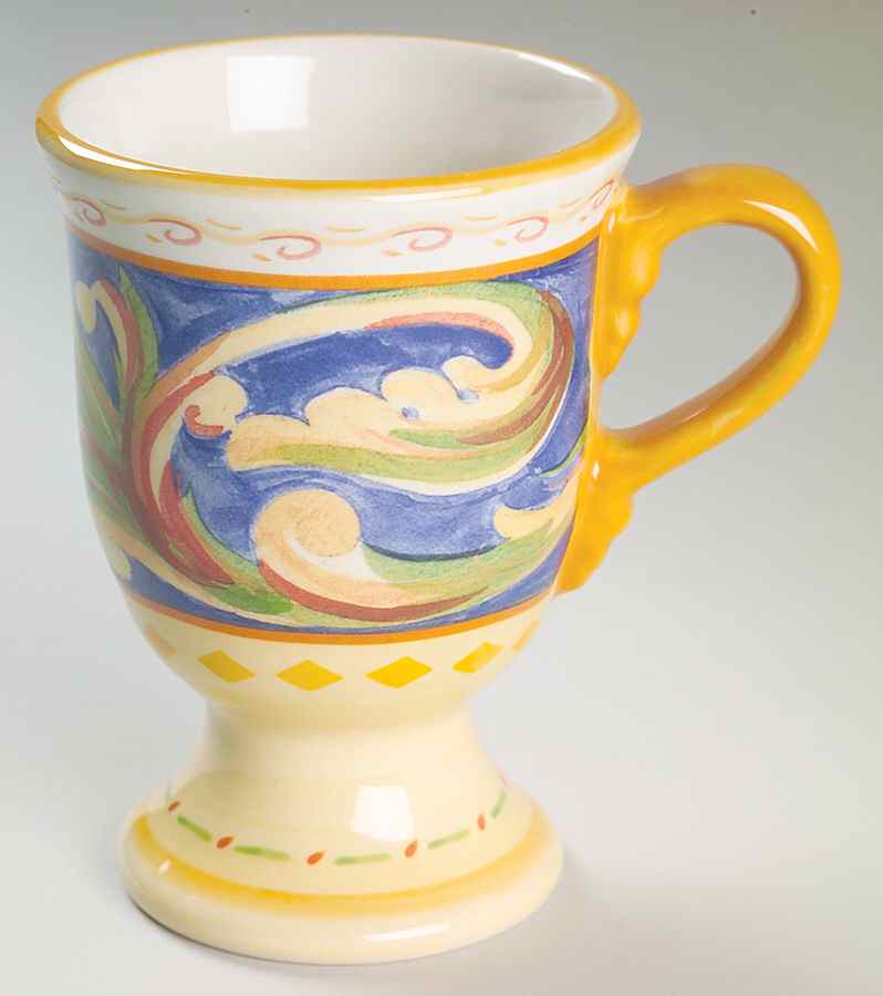 Villa Della Luna Pedestal Mug by Pfaltzgraff-1