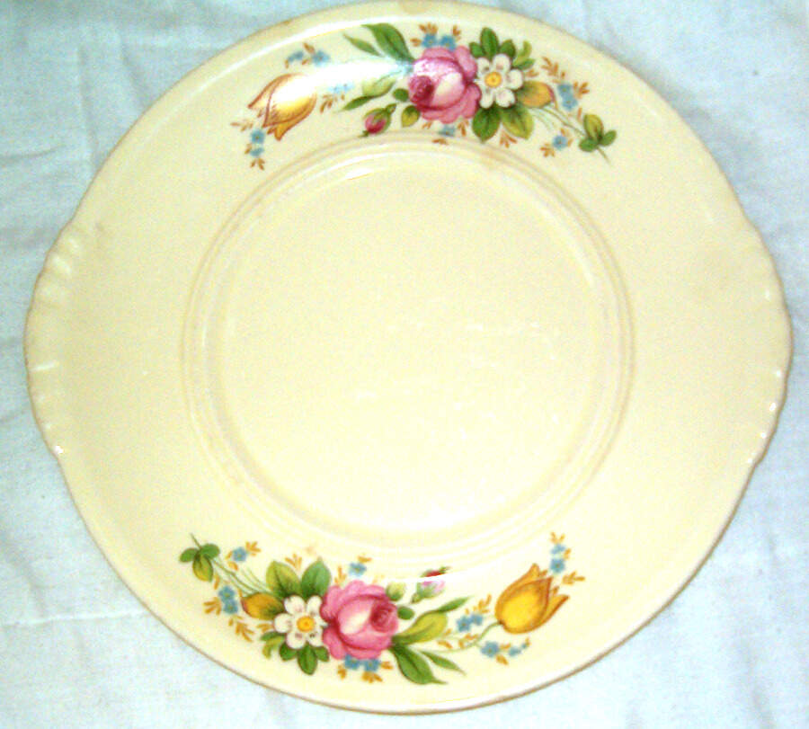 PCP214 Handled Cake Plate by Paden City-1