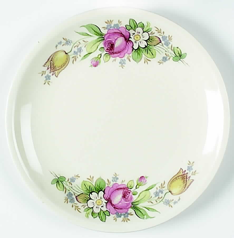 PCP214 Bread & Butter Plate by Paden City-1