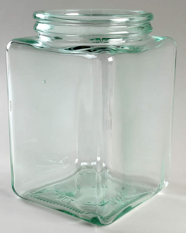 Palermo Glassware Cookie Jar No Lid by Pier 1-1