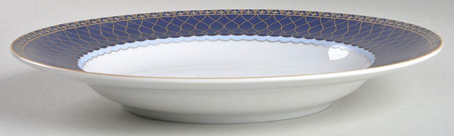 Casablanca Large Rim Soup Bowl by Porcel-1
