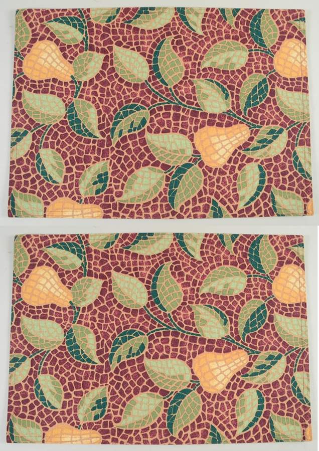 Mosaic Fruit Cloth Placemat by Pier 1-1