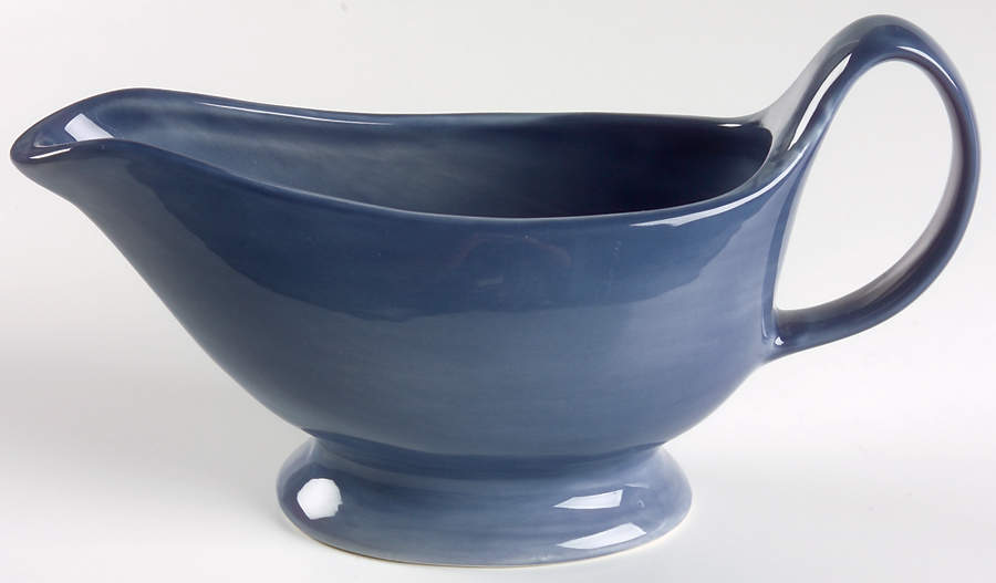Sausalito Sapphire Blue Gravy Boat by Pottery Barn China-1