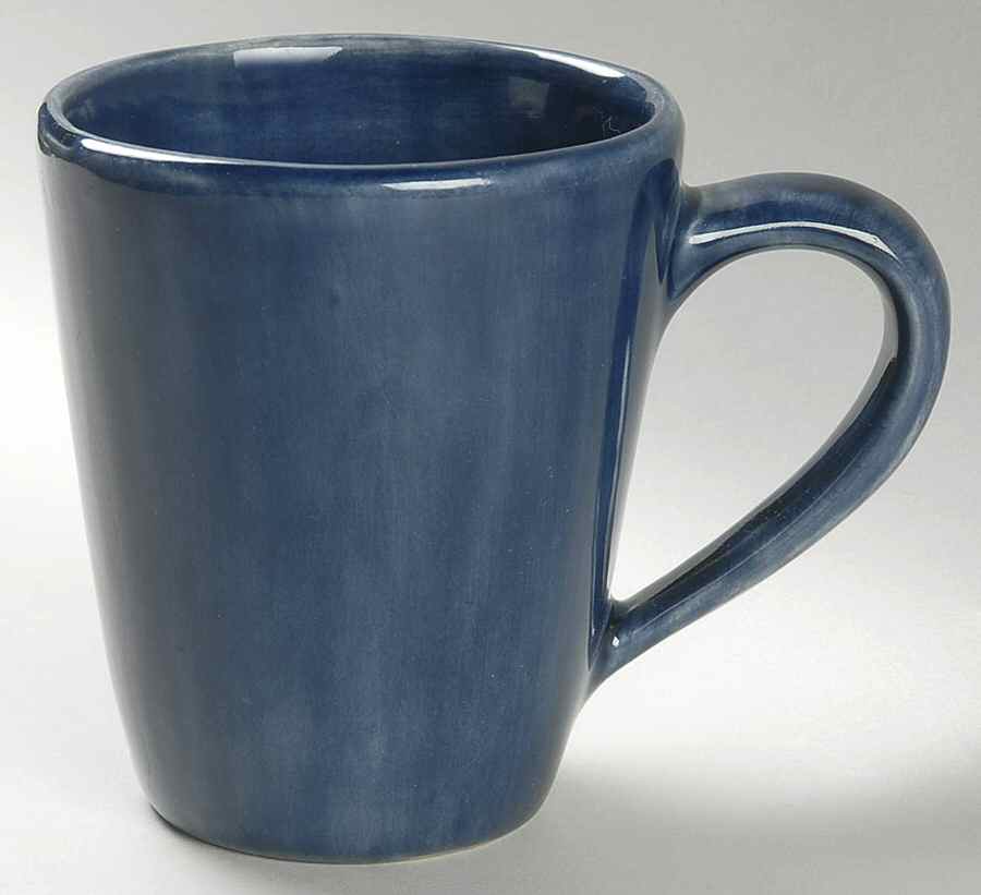 Sausalito Sapphire Blue Mug by Pottery Barn China-1