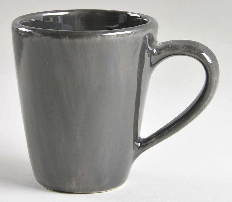 Sausalito Black Mug by Pottery Barn China-1