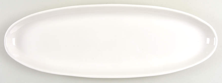 Sausalito Blanca (White) 20" Fish Platter by Pottery Barn China-1