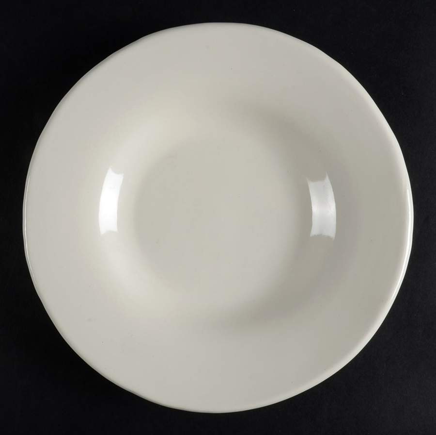 Sausalito Blanca (White) Salad Plate by Pottery Barn China-1