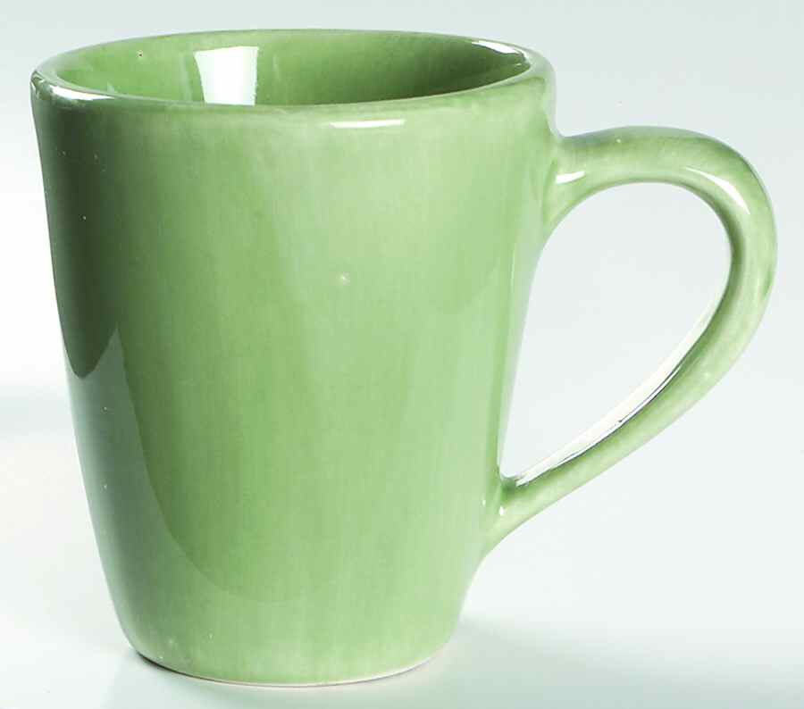 Sausalito Celery (Light Green) Mug by Pottery Barn China-1
