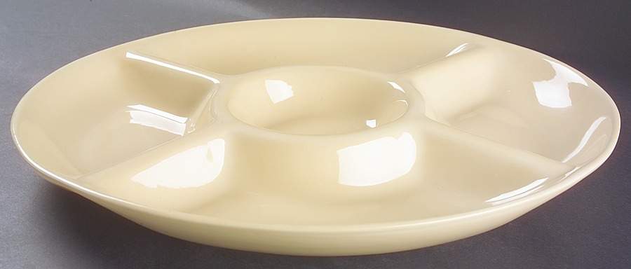 Sausalito Natural (Ivory) 5-Part Relish by Pottery Barn China-1