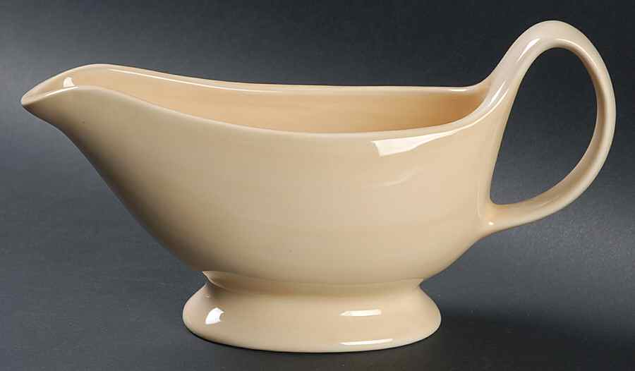 Sausalito Natural (Ivory) Gravy Boat by Pottery Barn China-1