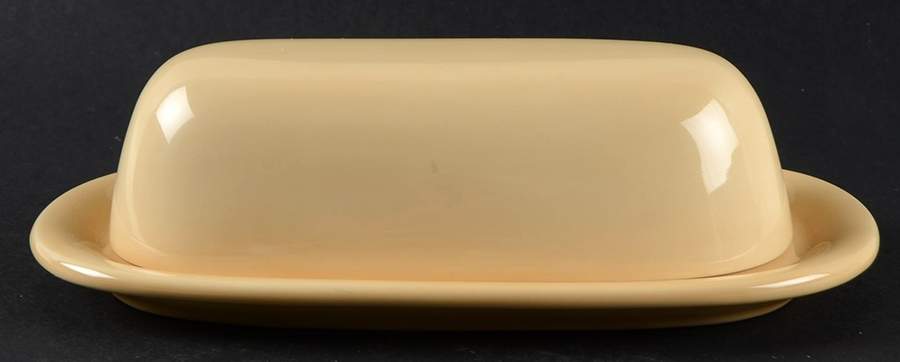 Sausalito Natural (Ivory) 1/4 Lb Covered Butter by Pottery Barn China-1