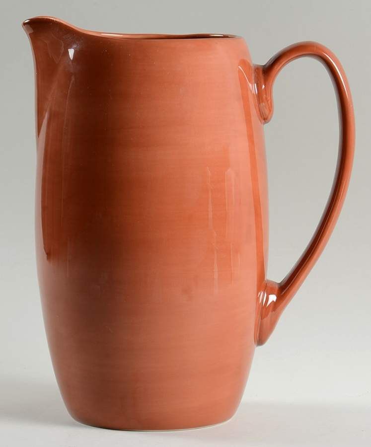 Sausalito Spice (Terra Cotta) 124 Oz Pitcher by Pottery Barn China-1