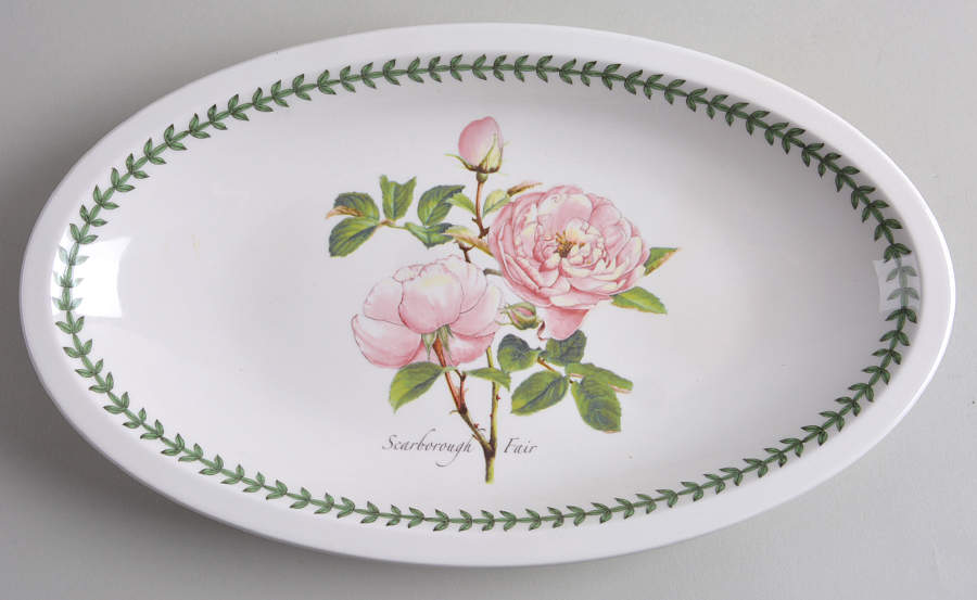 Botanic Roses Low Oval Sovereign Server by Portmeirion-1