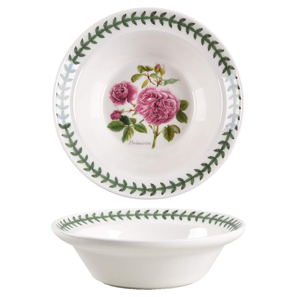 Botanic Roses Oatmeal Bowl by Portmeirion-1