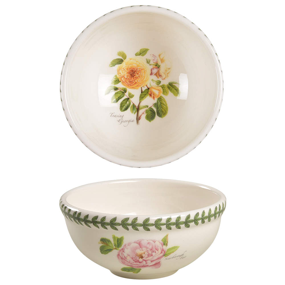 Botanic Roses Individual Salad/Dessert/Fruit Bowl by Portmeirion-1