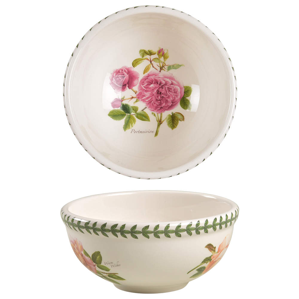 Botanic Roses Individual Salad/Dessert/Fruit Bowl by Portmeirion-1