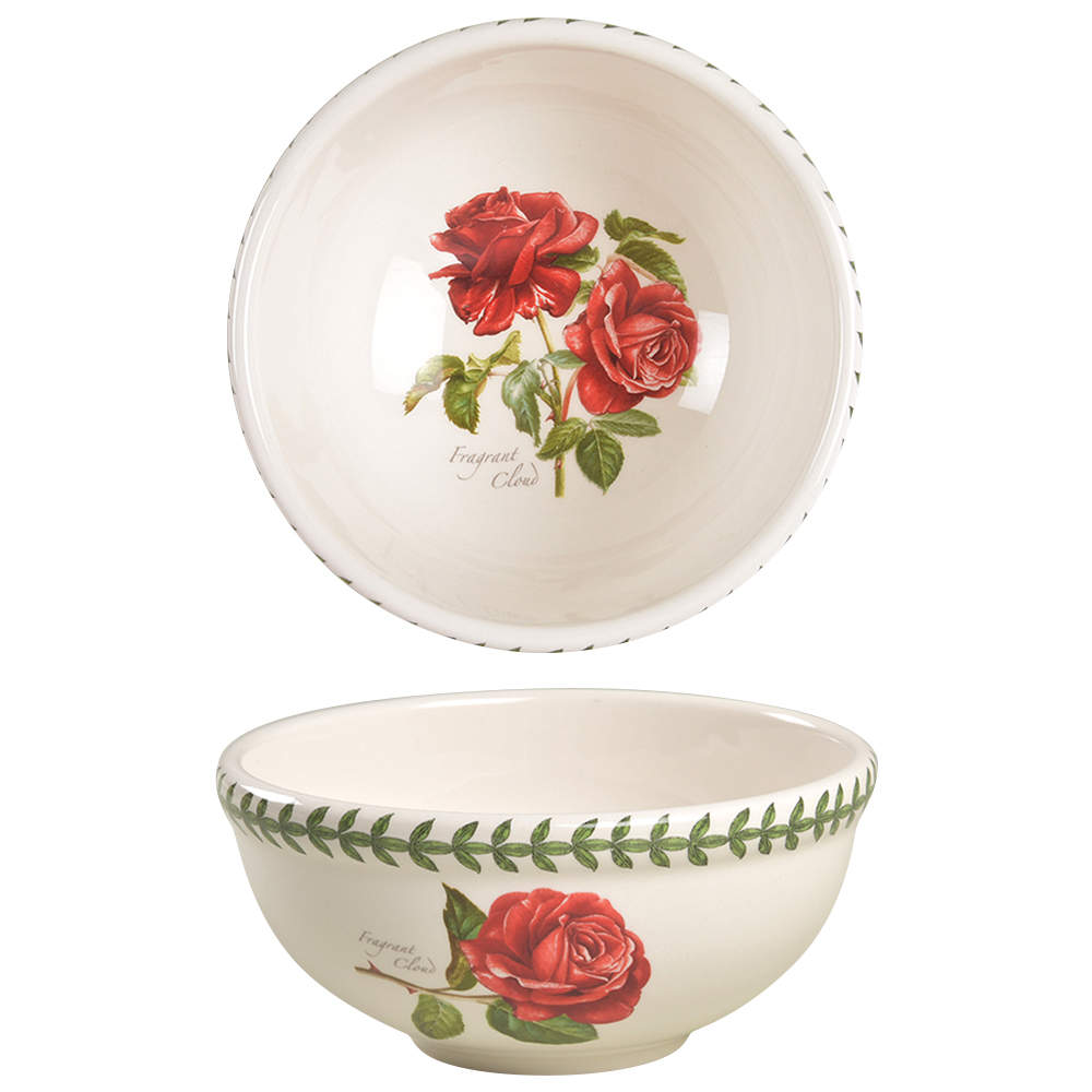 Botanic Roses Individual Salad/Dessert/Fruit Bowl by Portmeirion-1