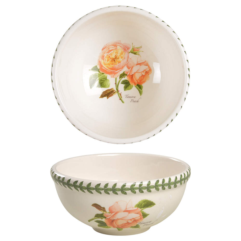 Botanic Roses Individual Salad/Dessert/Fruit Bowl by Portmeirion-1