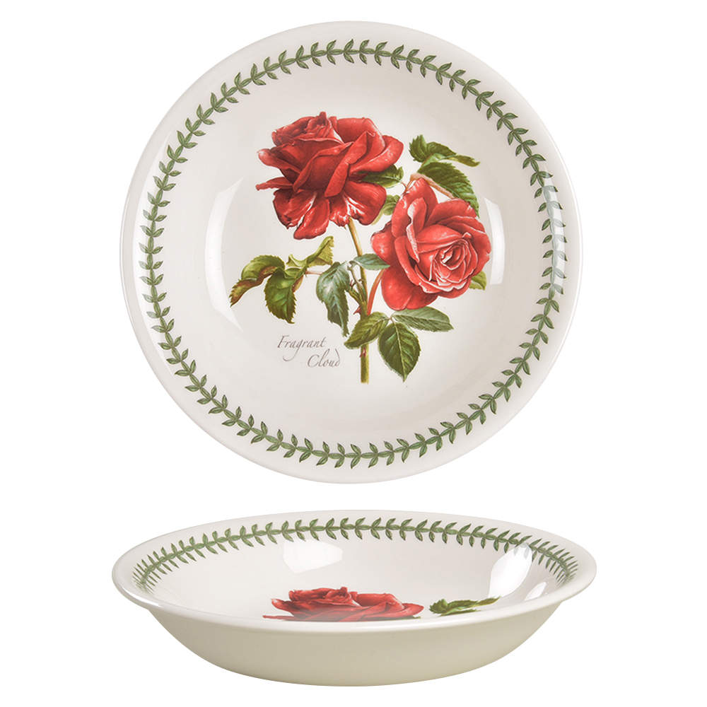 Botanic Roses 8" Individual Pasta Bowl by Portmeirion-1