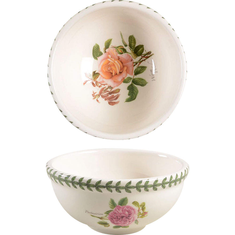 Botanic Roses Individual Salad/Dessert/Fruit Bowl by Portmeirion-1