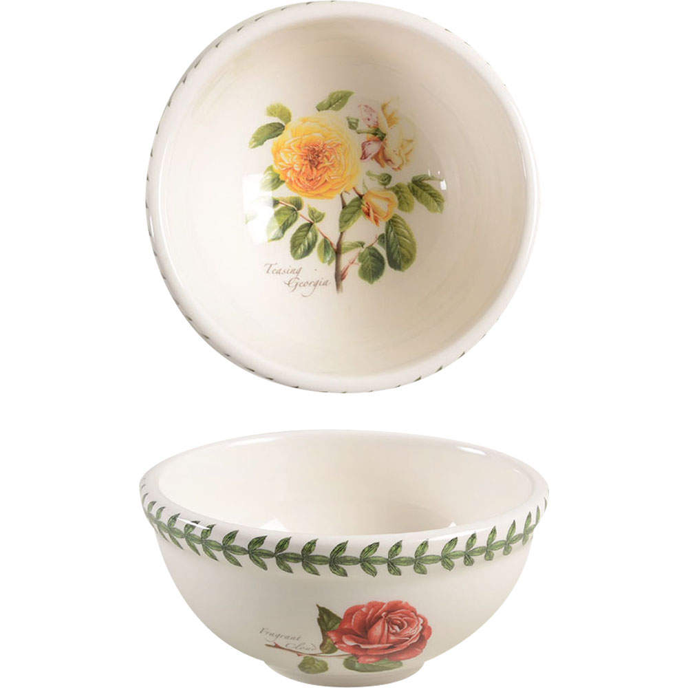 Botanic Roses Individual Salad/Dessert/Fruit Bowl by Portmeirion-1