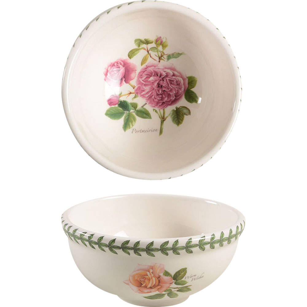 Botanic Roses Individual Salad/Dessert/Fruit Bowl by Portmeirion-1