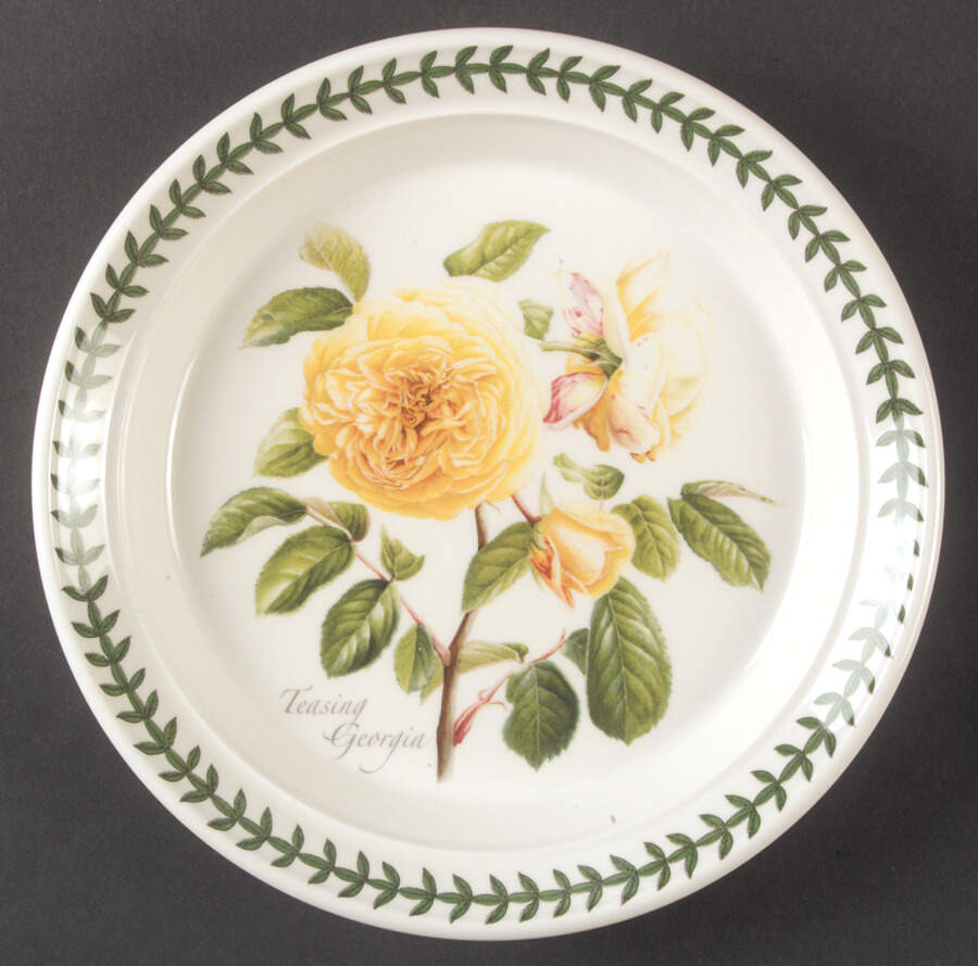 Botanic Roses Salad Plate by Portmeirion-1