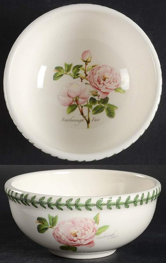 Botanic Roses Individual Salad/Dessert/Fruit Bowl by Portmeirion-1