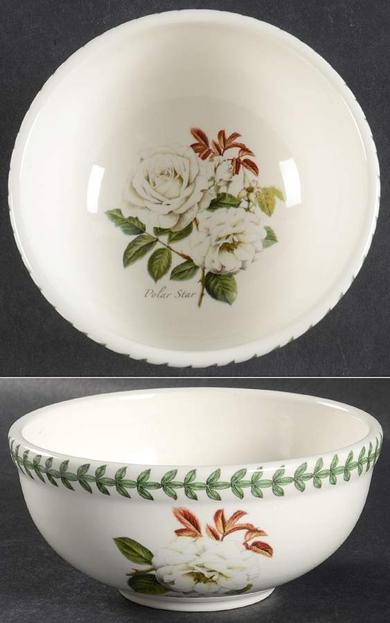 Botanic Roses Individual Salad/Dessert/Fruit Bowl by Portmeirion-1