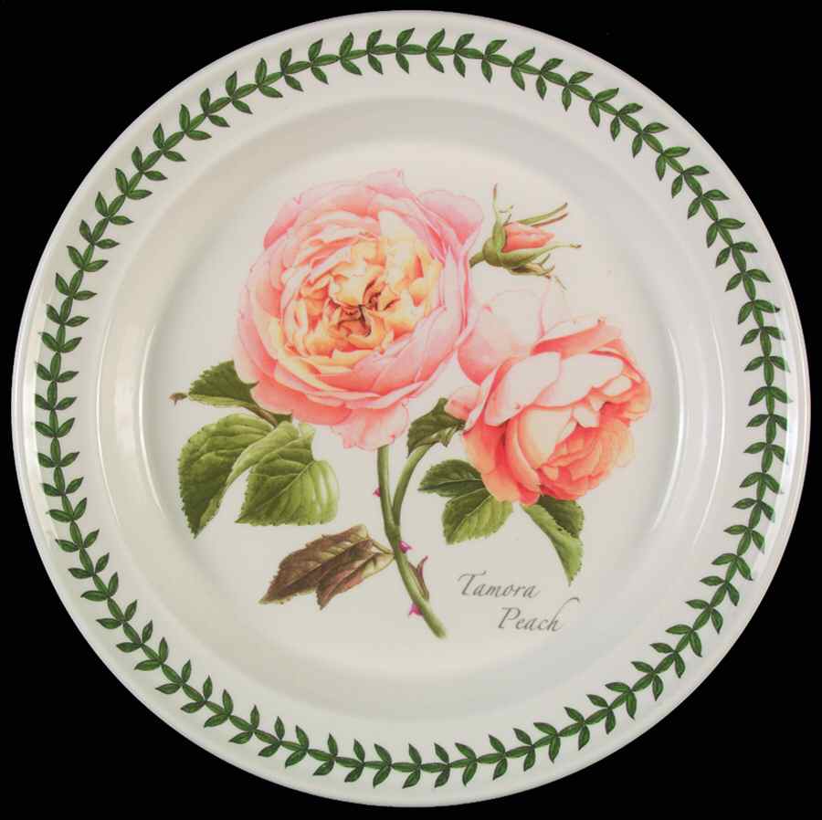 Botanic Roses Dinner Plate by Portmeirion-1