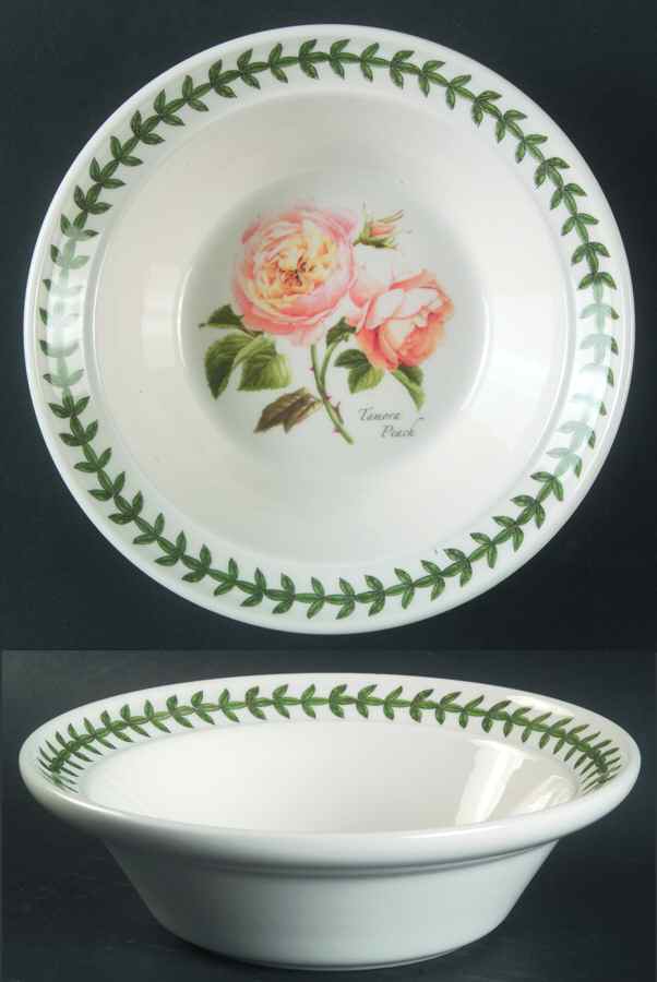 Botanic Roses Oatmeal Bowl by Portmeirion-1