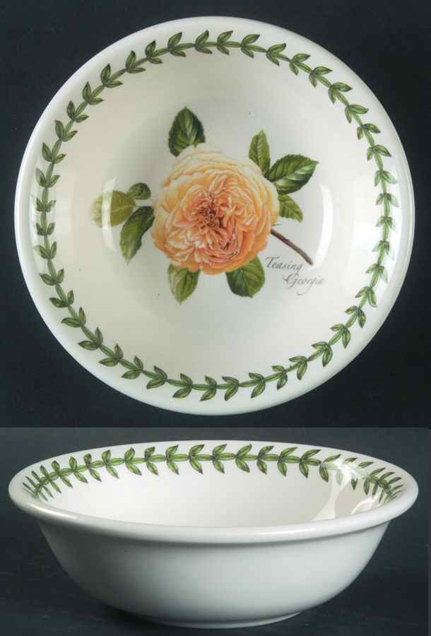 Botanic Roses Fruit/Dessert (Sauce) Bowl by Portmeirion-1