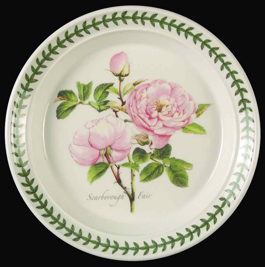 Botanic Roses Salad Plate by Portmeirion-1