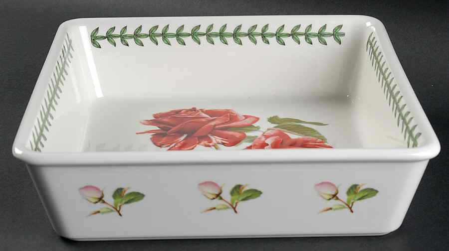 Botanic Roses 9" Square Baker by Portmeirion-1