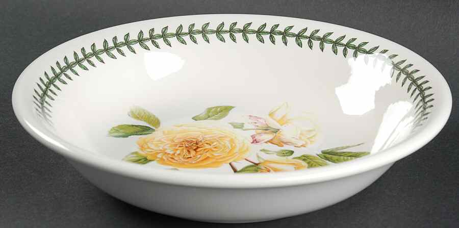 Botanic Roses 8" Individual Pasta Bowl by Portmeirion-1