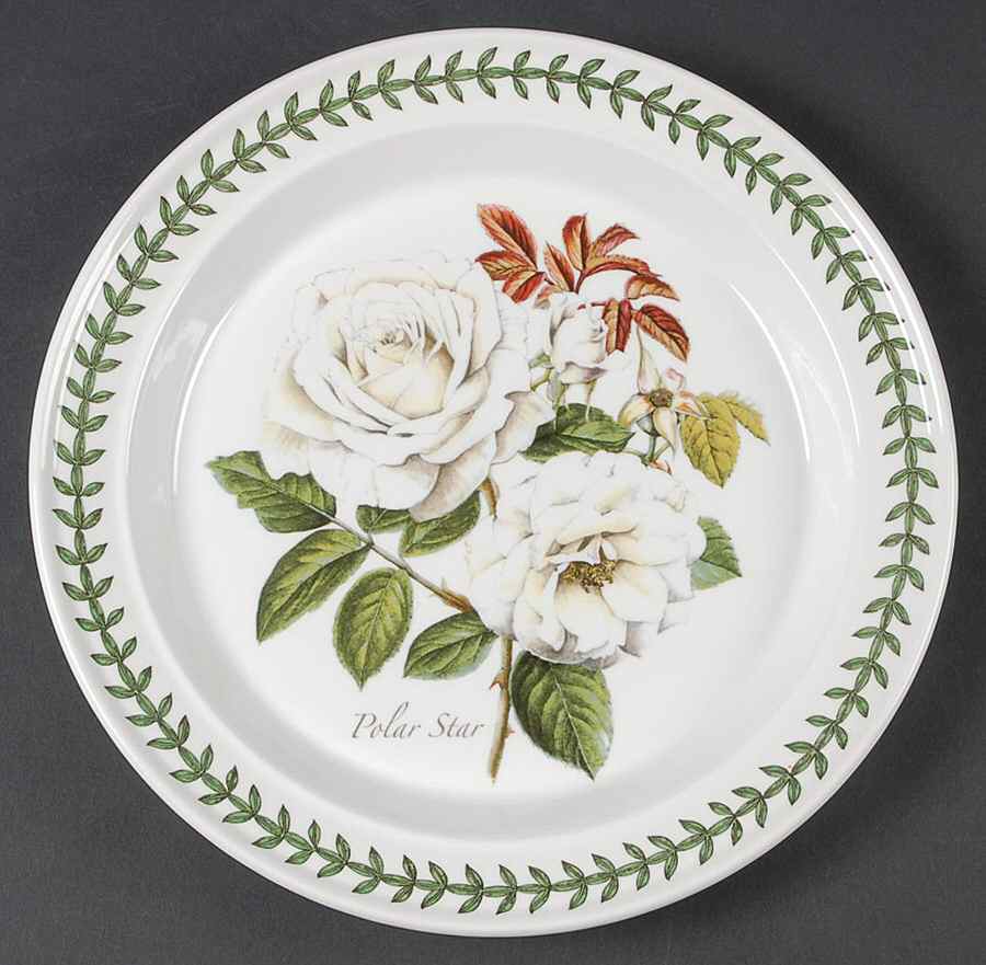 Botanic Roses Dinner Plate by Portmeirion-1