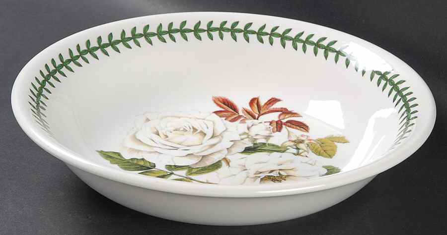 Botanic Roses 8" Individual Pasta Bowl by Portmeirion-1