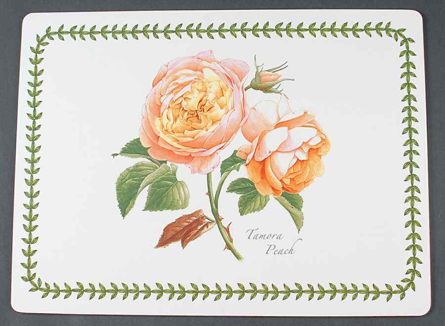 Botanic Roses Corkboard Placemat by Portmeirion-1