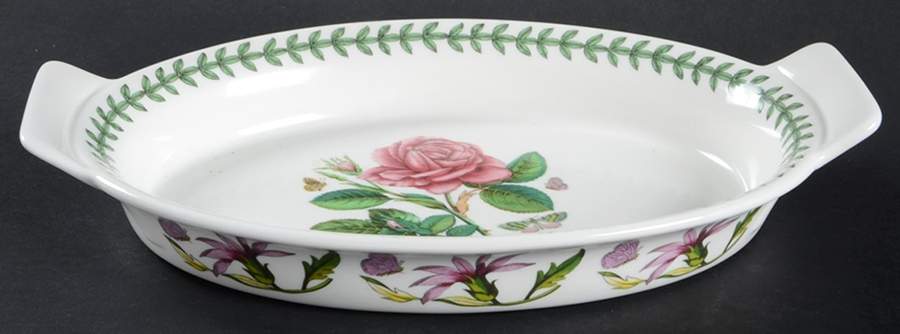 Botanic Roses 10" Augratin by Portmeirion-1