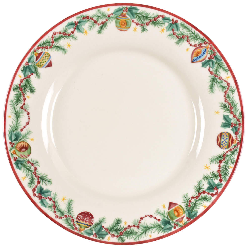 Holiday Garland Dinner Plate by Pfaltzgraff-1
