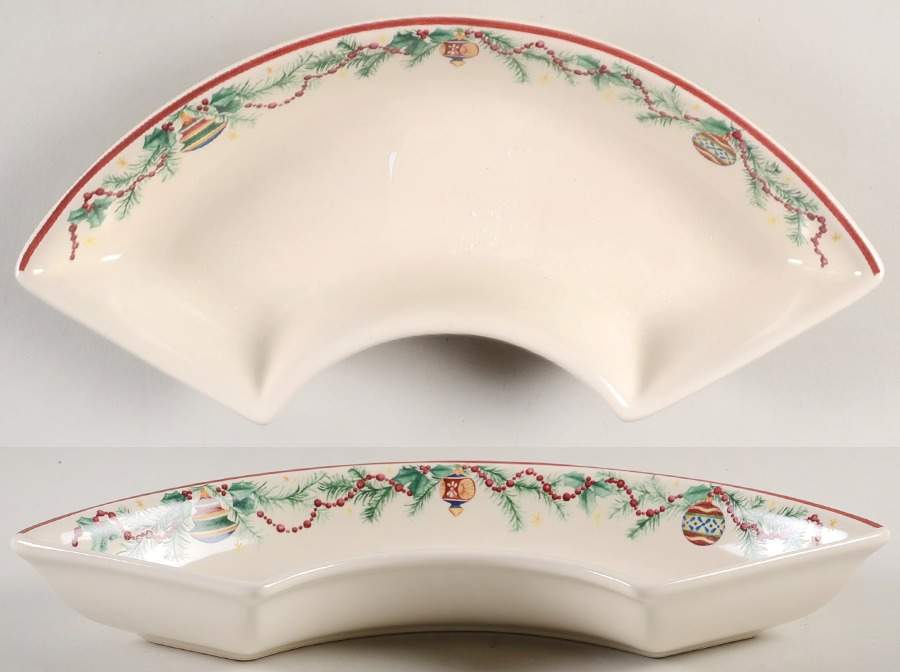 Holiday Garland Lazy Susan-Side Dish by Pfaltzgraff-1