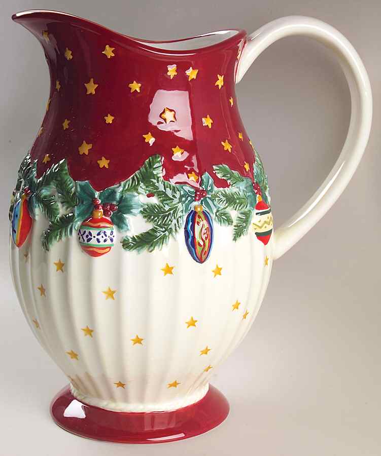 Holiday Garland 112 Oz Pitcher by Pfaltzgraff-1