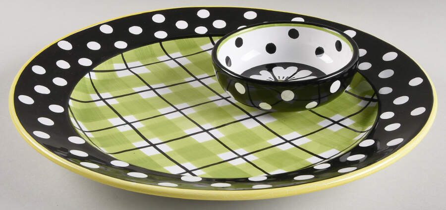 Daisy (2 Piece) Chip & Dip Set by Presenttense-1
