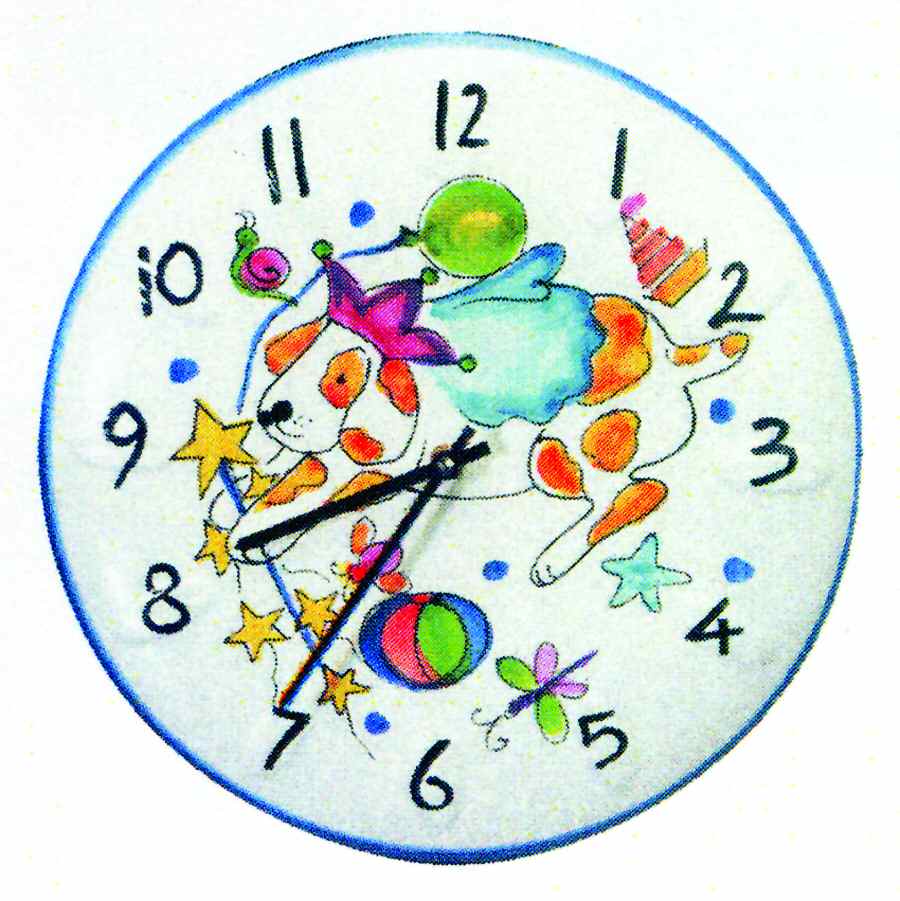 Backyard Circus Quartz Clock by Presenttense-1
