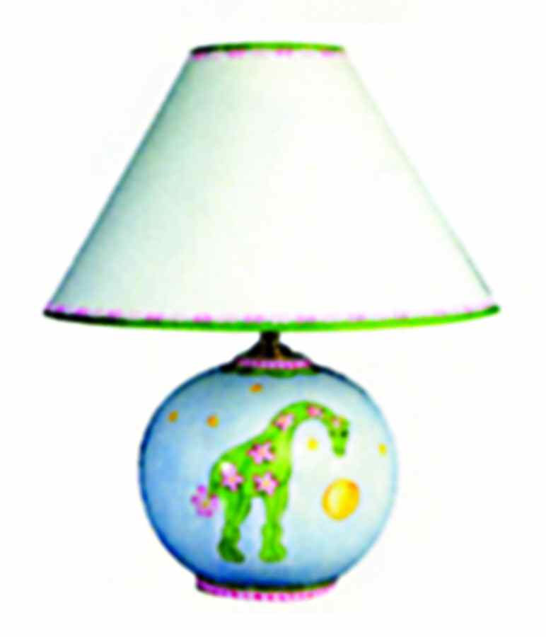 Cosmic Giraffe Electric Lamp & Shade by Presenttense-1