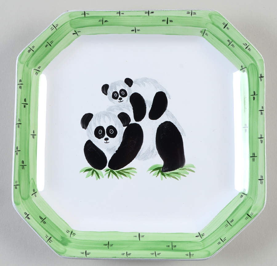 Pandamonium 8" Square Tray by Presenttense-1